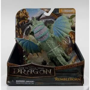 2025 How To Train Your Dragon Live Action Movie RUMBLEHORN 9" Figure NEW Read